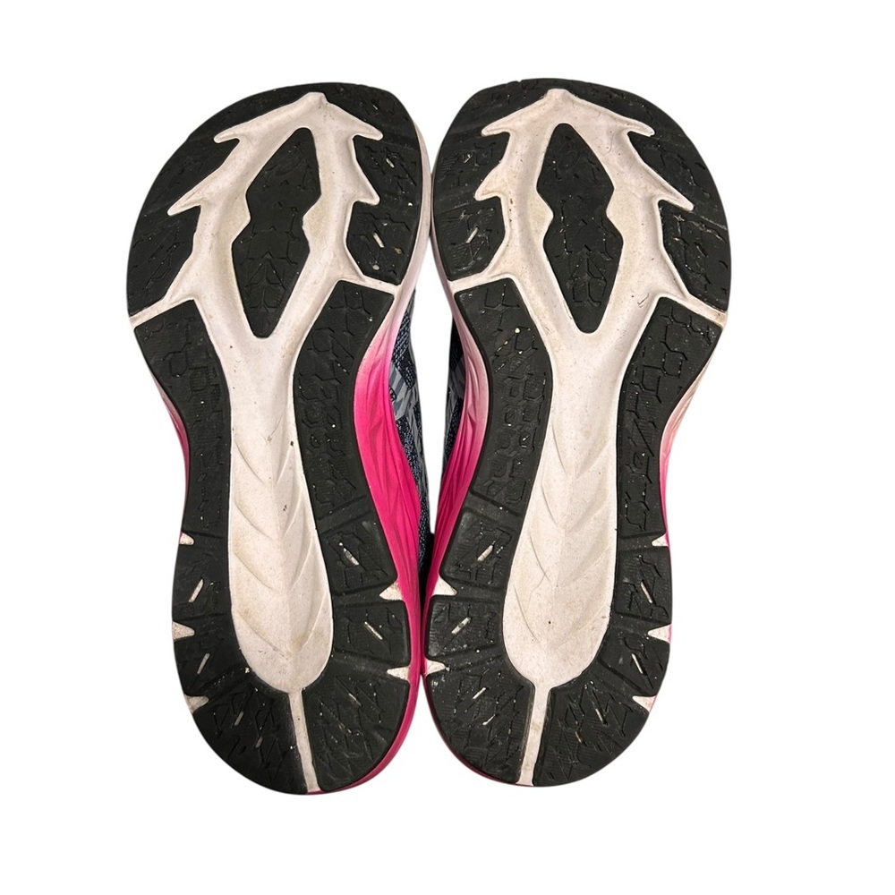 Asics Women's Dynablast 3 running shoes in the Midnight/Pink - Picture 9 of 10